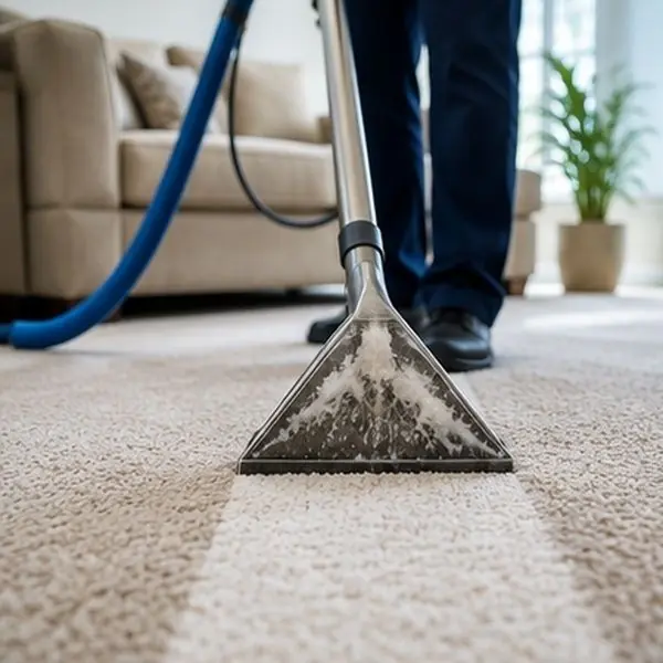 On-site carpet steam cleaning in Newport