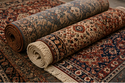 Rug Cleaning crew working in Newport