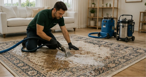 On-site Rug Cleaning in Newport